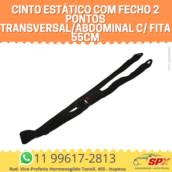 Cinto Estático com Fecho 2 pontos Transversal/Abdominal c/ Fita 55cm