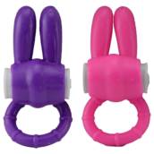 Anel peniano vibrador em silicone