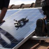 Instalação de placas solares