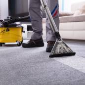Higienização de carpetes