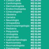 Conheça todas as especialidades em que você tem desconto com o Cartão de Todos
