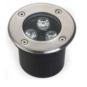 Spot Balizador LED 3W Branco Quente 3000k