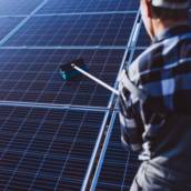 Limpeza de Placa Solar