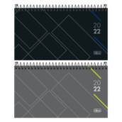 Agenda Executiva Espiral Semanal 16,7 x 8,9 cm Spot Bolso 2022 – Tilibra - Bauru