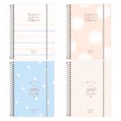 Planner Espiral 17,7 x 24 cm Soho 90 G 2022 – Sortido – Tilibra - Bauru