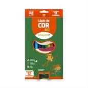 Lápis de Cor Jumbo Leo e Leo Triangular (12 Cores) – Leonora - Bauru