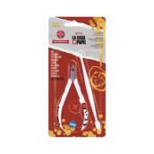 Kit Alicate Cutícula + Espátula Dupla