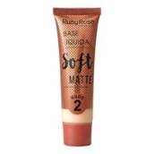 Base Liquida Soft Matte - HB8050 - Nude 2 - RubyRose (Cod. HB8050N2)