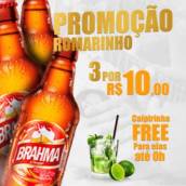 Promoção de Romarinho e Caipirinha 