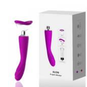 Sugador e vibrador G-spot Com 3 Sucção e 7 Vibrações