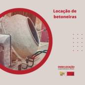 Locação de betoneiras