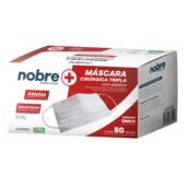 Máscara Tripla Proteção descartável - Nobre