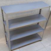 Estante de aço 4 prateleiras