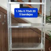 Estante de aço 5 prateleiras