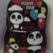 Mochila Escolar Média Sweet Bear – Kit