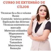 Curso de Extensão de Cílios