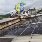 Instalação de energia solar para comércio