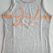 Camiseta regata mescla infantil - Bauru
