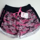 Shorts Militar Rosa tamanho 16 - Bauru