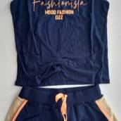 Conjunto Infantil regata azul tamanho 16 - Bauru