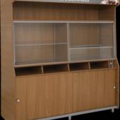 Vitrine buffet conjugada 1,90 m - POLOFRIO
