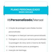 Gestão de Redes Sociais - Plano Personalizado