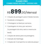 Combo Pro - Redes Socias + Google ADS