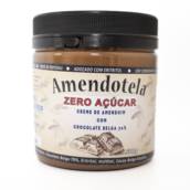 Amendotela Zero Açúcar (creme de amendoim com chocolate belga 70%) - Bauru