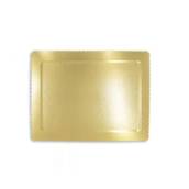 Bandeja Cakeboard Retangular Ouro