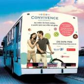 Backbus - Propaganda em Backbus em ônibus no interior de Sergipe
