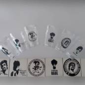 Porta Copos e Copos Americanos
