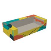 Caixa practice c/ Visor (8 doces ou barra P) - diversão - pct c/ 10 Unidades 