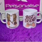 Caneca de porcelana