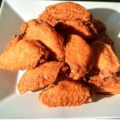 Porção de Tulipa frita 