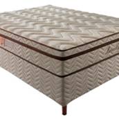 Cama box + Colchão Paropas de Molas Pocket Ensacadas Marcelly Ibiza Clean