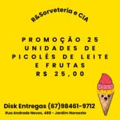 Promoção de picolé
