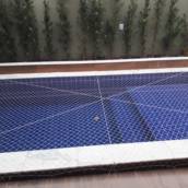 Tela de proteção para piscinas
