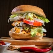 Lanche de frango