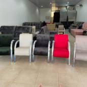 Poltronas Estofadas Braço de Alumínio em Bauru