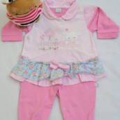 Body Infantil Menina Rosa em Bauru 