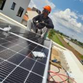 Instalação de Energia Solar no Barrio Betel na cidade de Paulínia/SP
