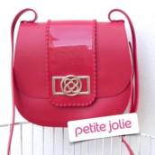 Bolsa Petite Jolie Flap Detalhe Verniz Alça Transversal Saddle Bag Feminina - Vermelho