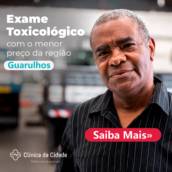 Exame toxicológico