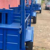 Carreta para banheiro químico 