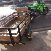 Carretinha para moto puxar 
