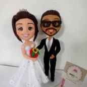 Bonecos de Casamento