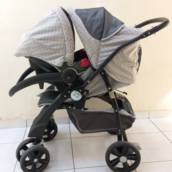 Carrinho + bb conforto burigotto euro 6