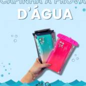 Capinha de celular a prova d'água