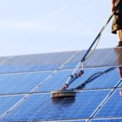 Limpeza de Placa Solar