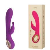 Vibrador Recarregável Ponto G com Alça Metalizada e 10 Modos de Vibração